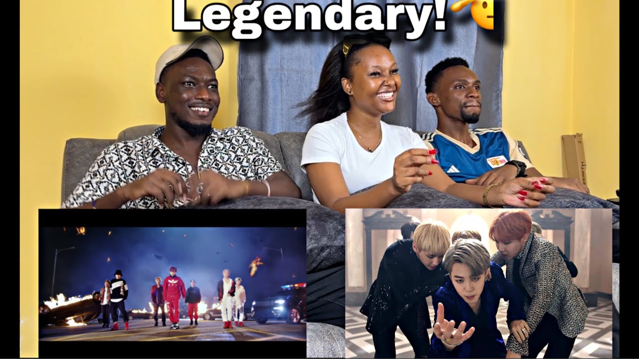 Friends (Newbies ) watch BTS 'MIC Drop (Steve Aoki Remix)' + '피 땀 눈물 (Blood Sweat & Tears)' MV