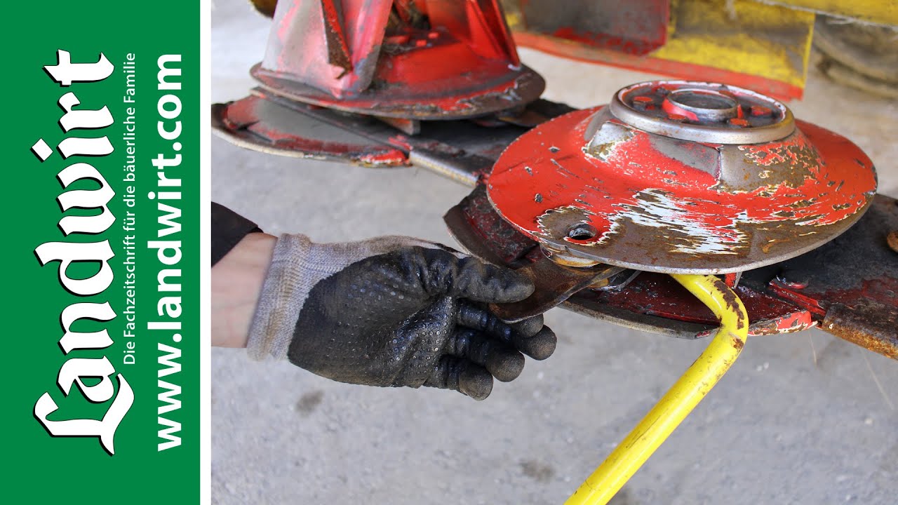 Scheibenmähwerk warten | landwirt.com