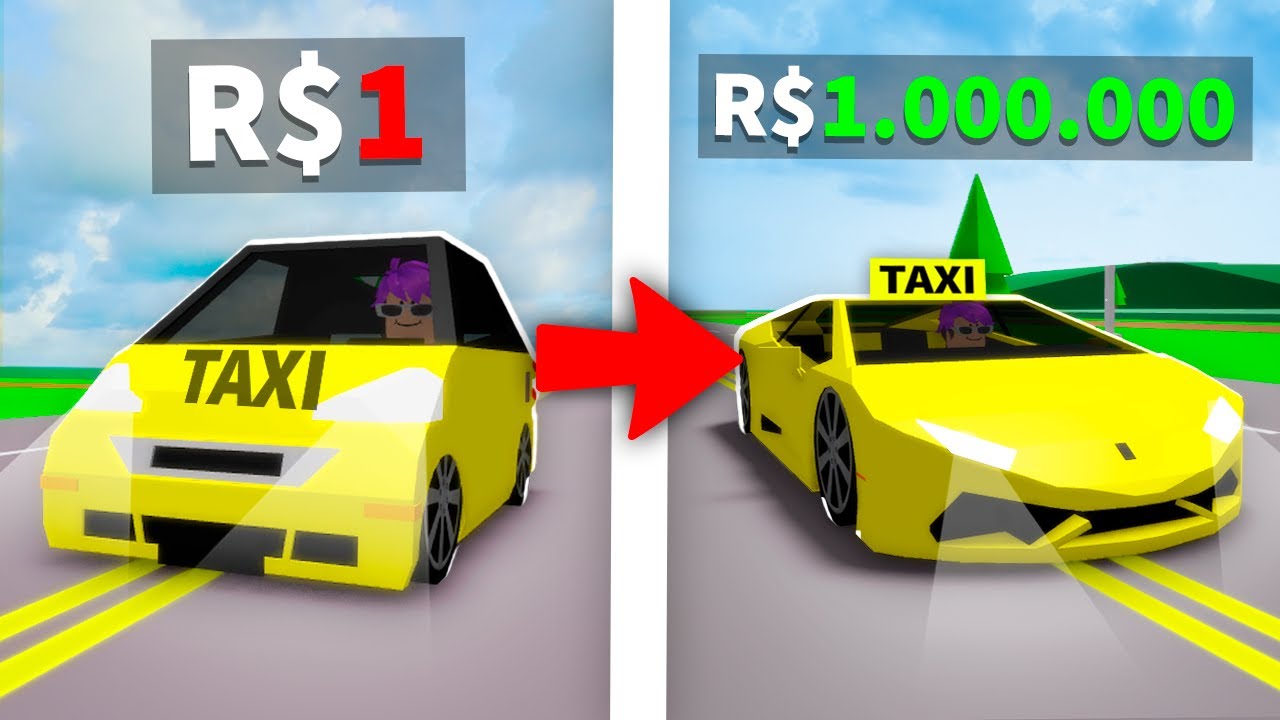 TAXI DE $1 vs $1.000.000 NO BROOKHAVEN RP!