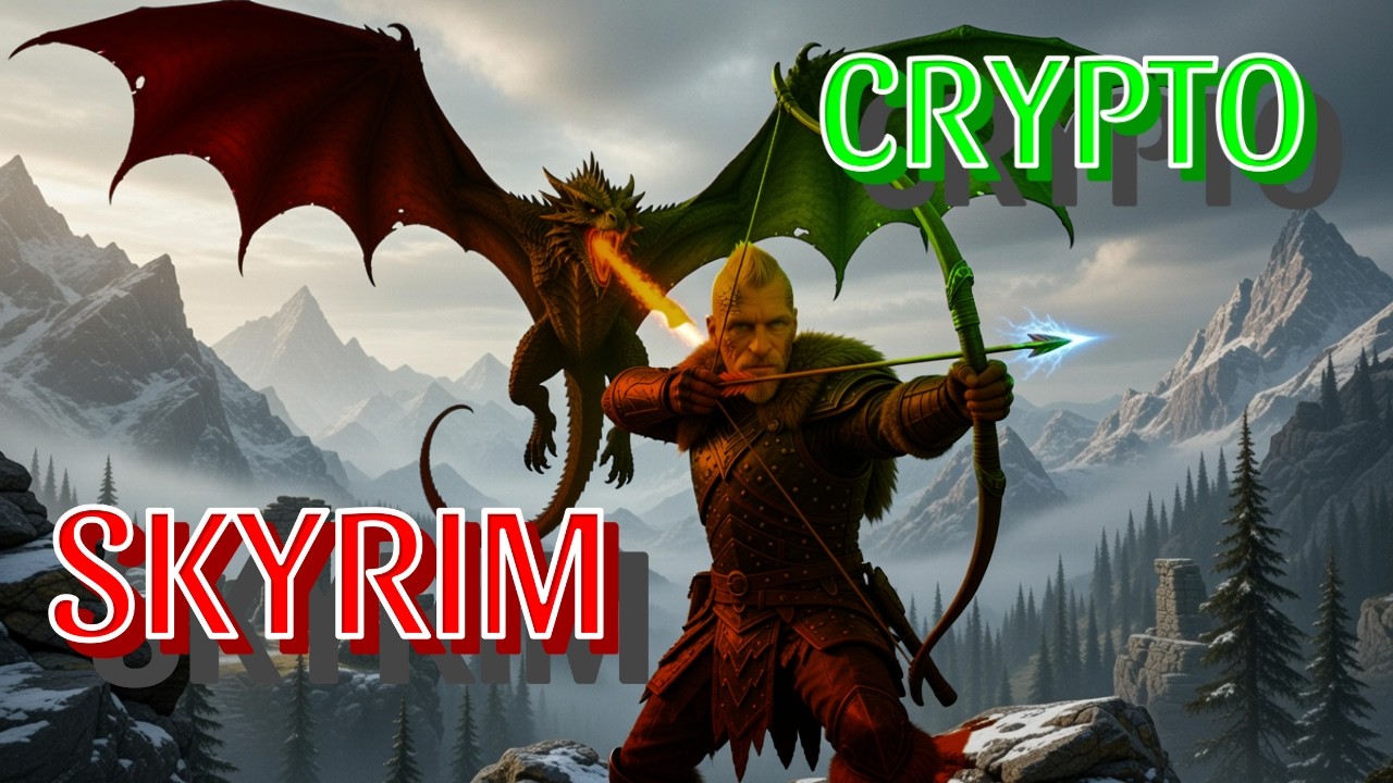 PLAYING SKYRIM AND TALKING CRYPTO! $DEVVE UPDATE!