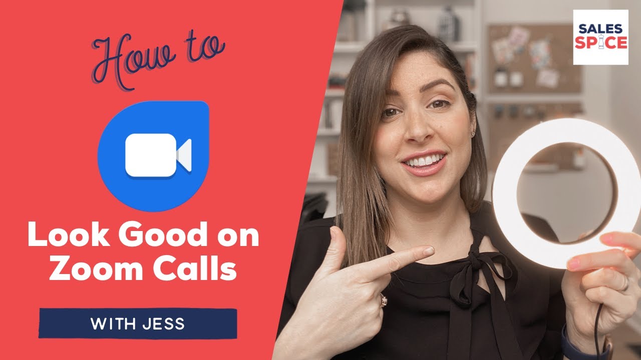 HOW TO LOOK BETTER ON ZOOM | Virtual Meetings, Lighting for Zoom