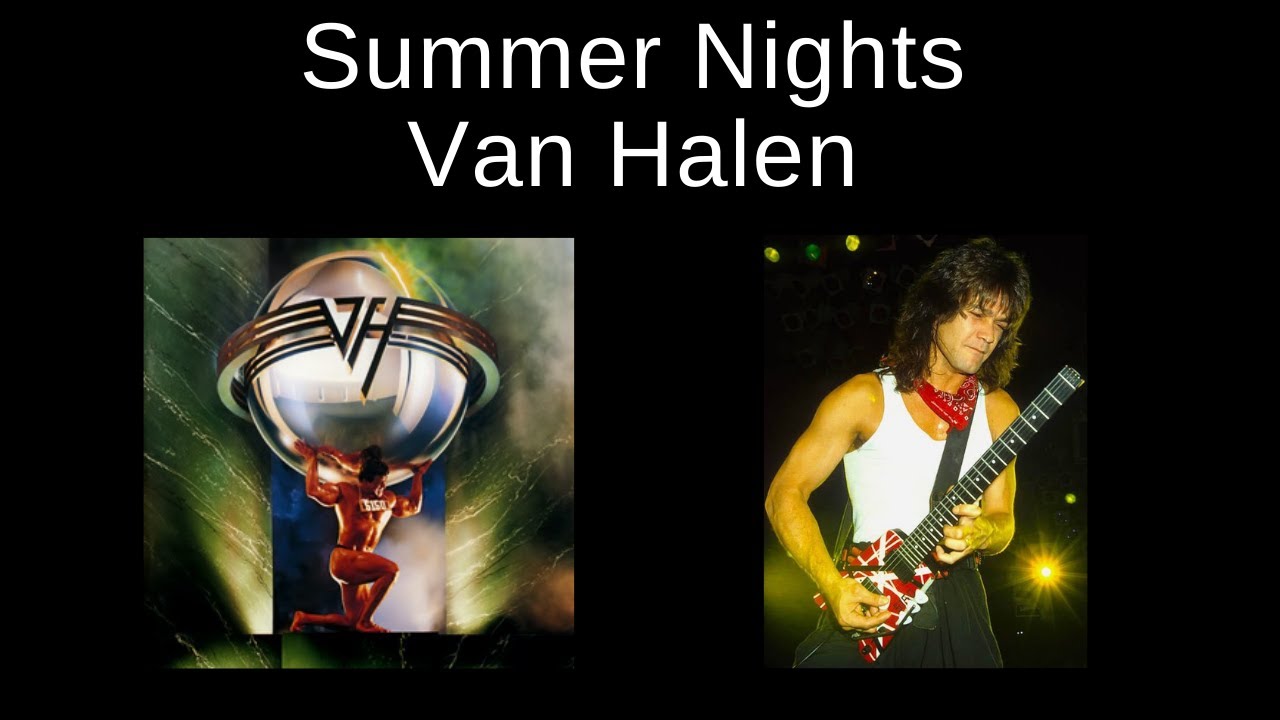 Summer Nights by Van Halen :: Guitar cover | Lesson
