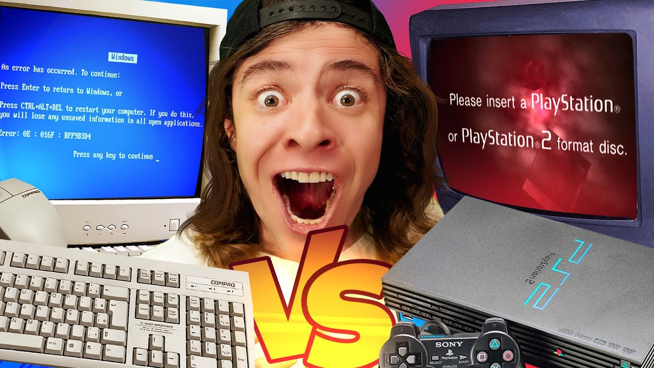 PC VÉIO VS PS2, QUEM GANHA?