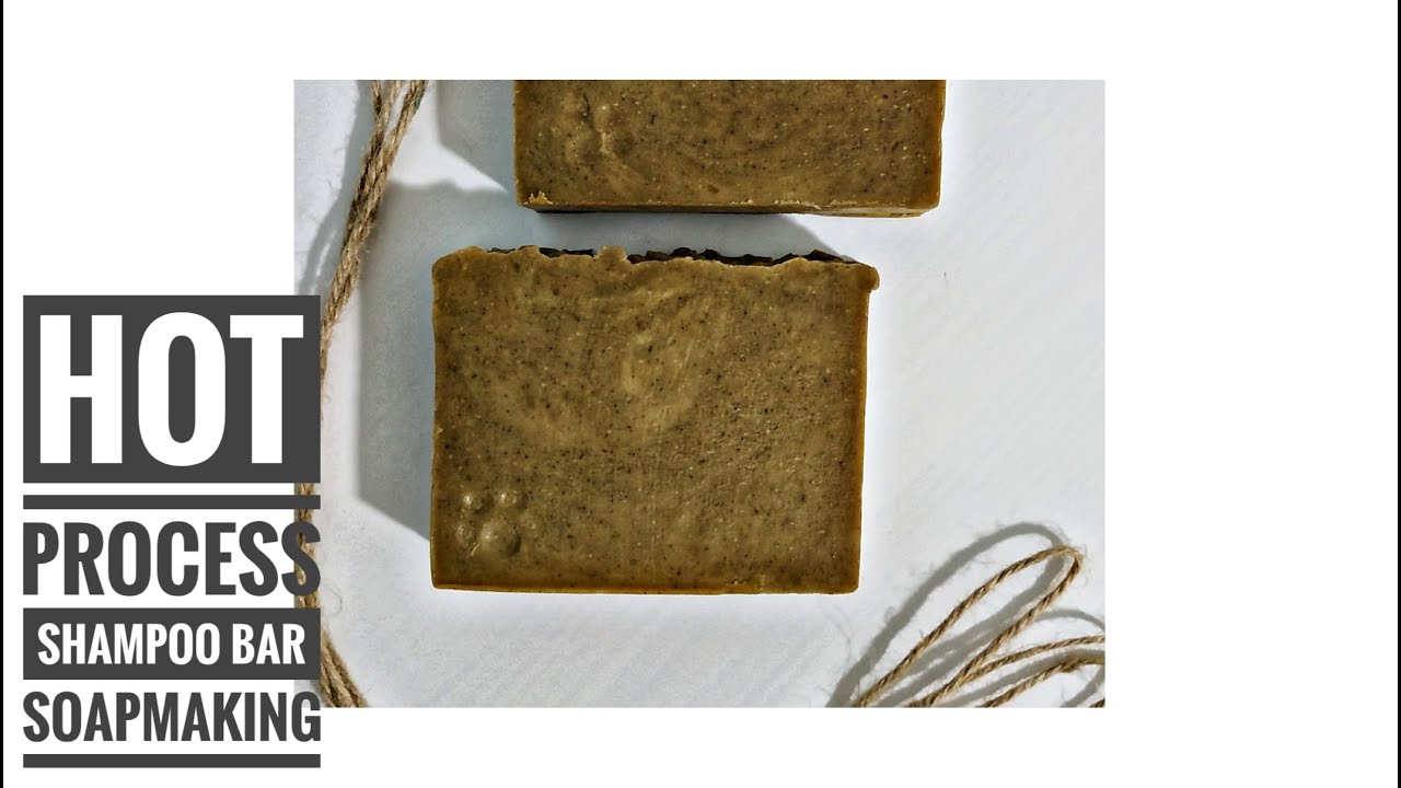 הכנת סבון שמפו טבעי בשיטה החמה על הדלפק HTFHP Soapmaking Counter Tutorial