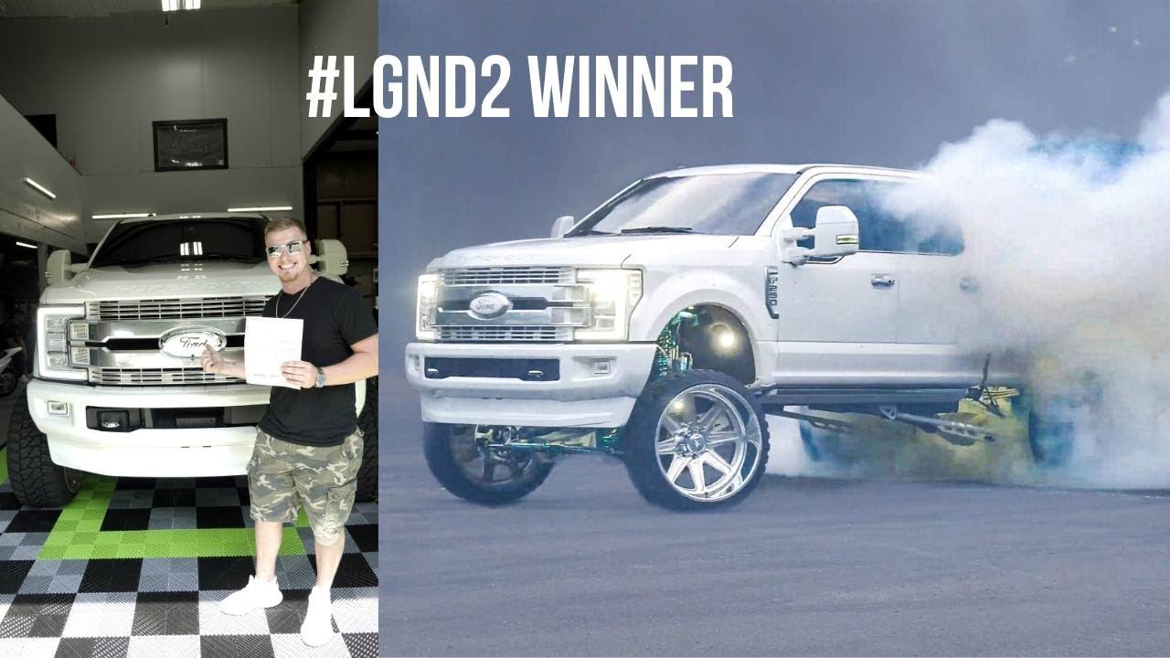 HE WON OUR $130,000 F250 AND THEN DID THIS! | #LGND2 WINNER