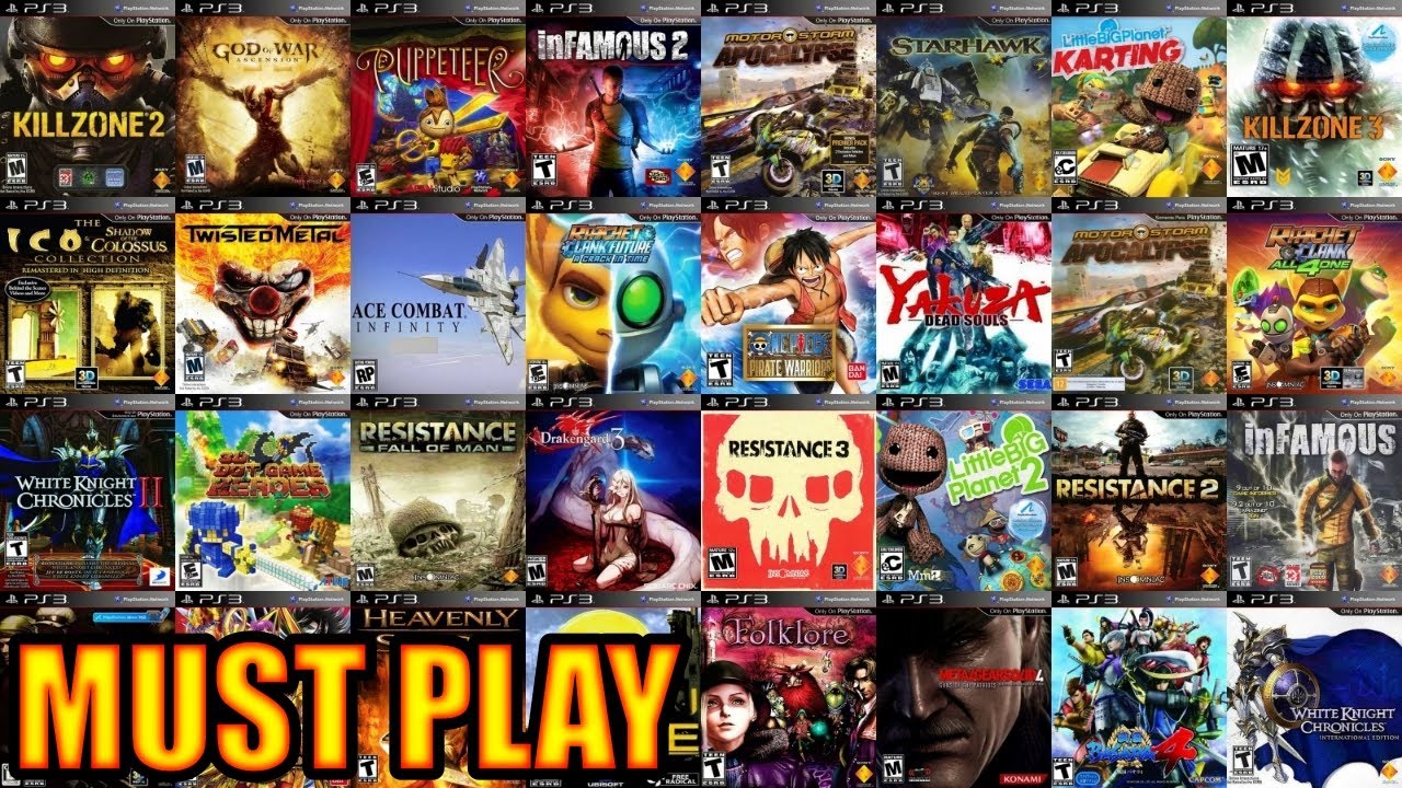 Top 55 Best PS3 Exclusive Games  [Must Play!]