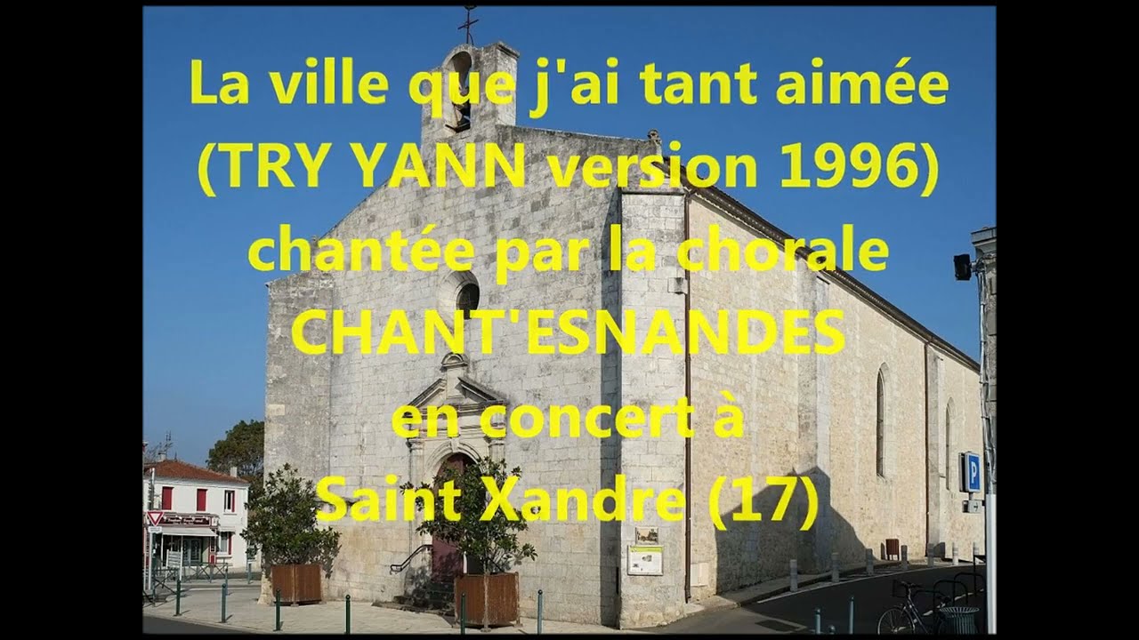 La ville que j'ai tant aimée TRY YANN (Paroles: version 1996)
