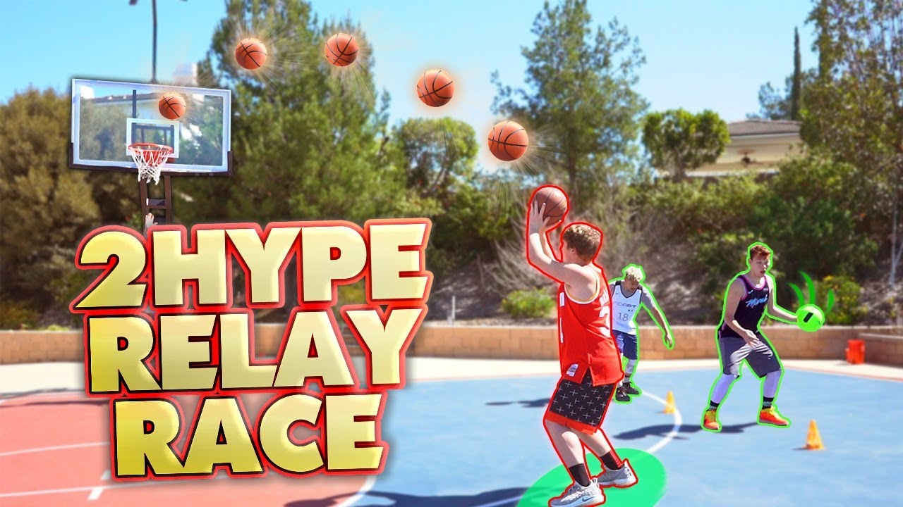 2HYPE BASKETBALL SKILLS RELAY RACE!