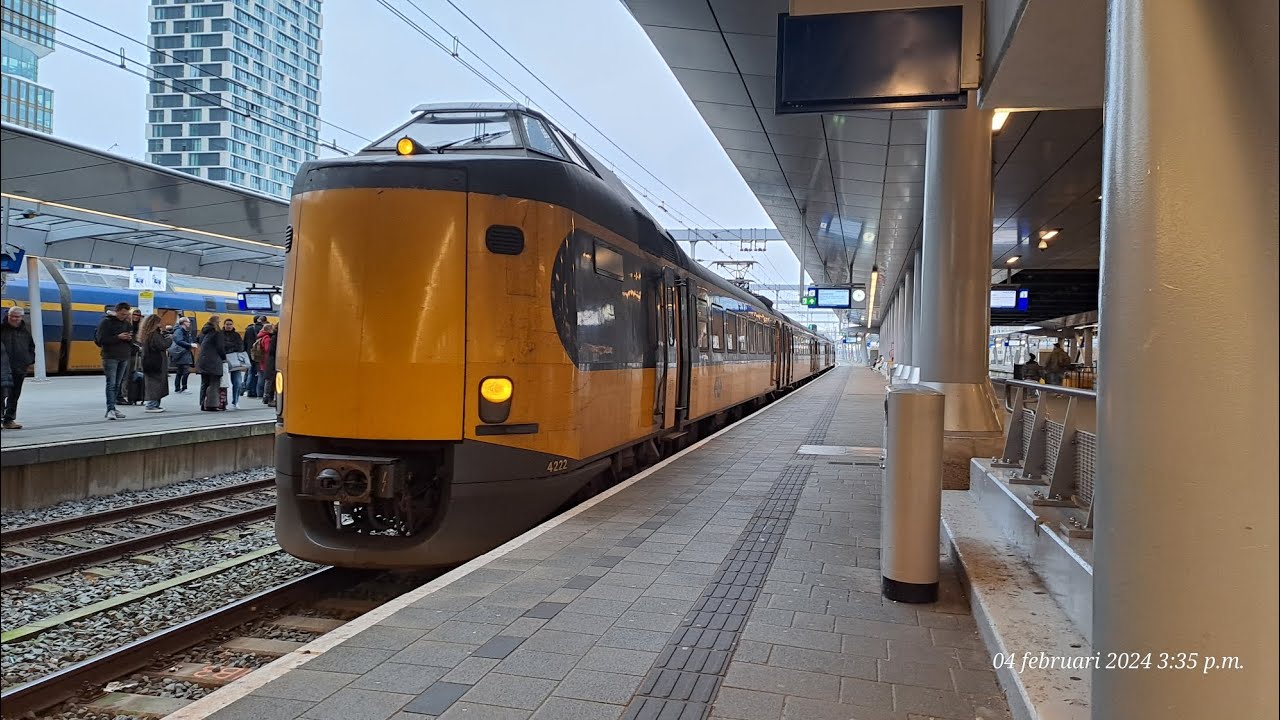 Treinrit Leeuwarden - Utrecht Centraal (via Almere) met de ICMm - 4 februari 2024