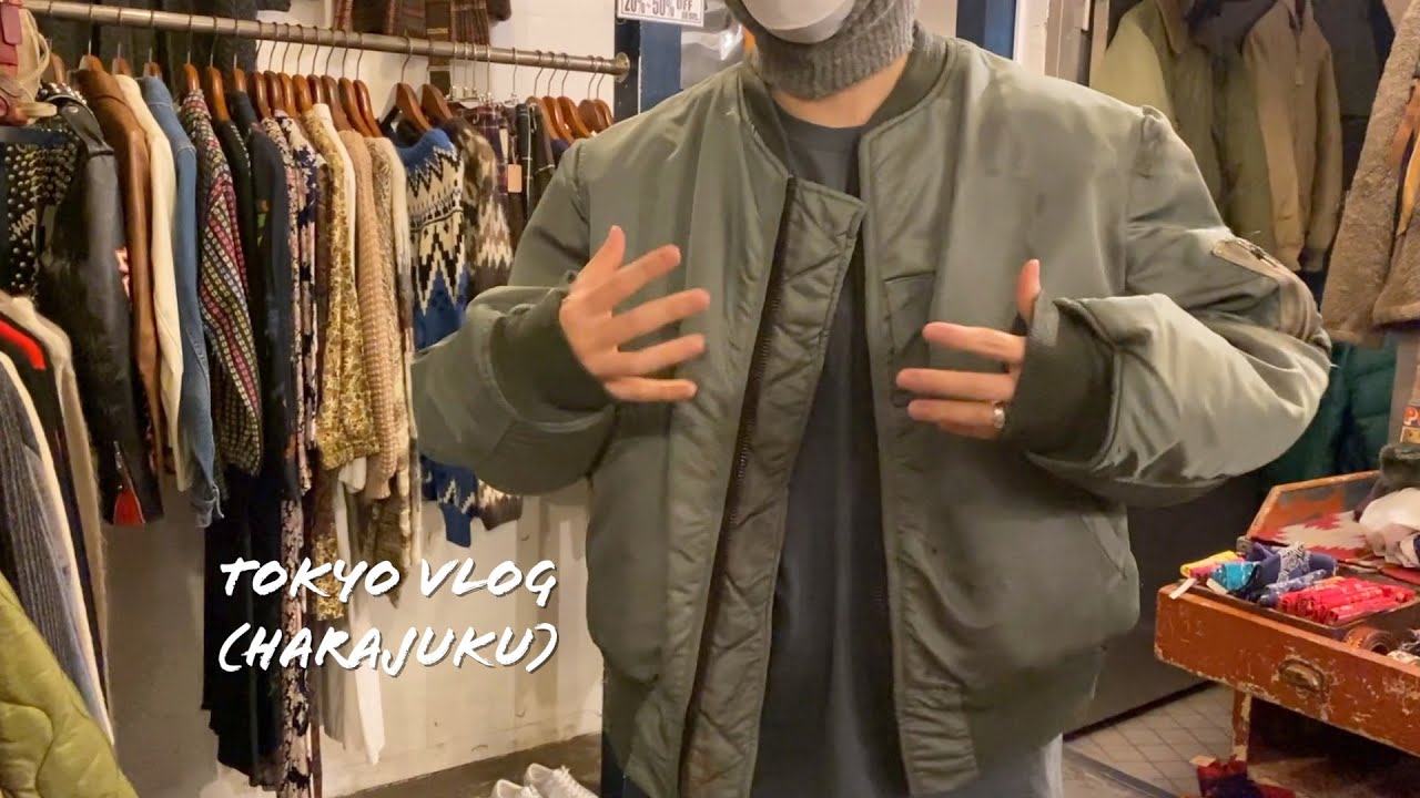 Day in Harajuku - (vintage, second hand shopping, Coffee, Udon)