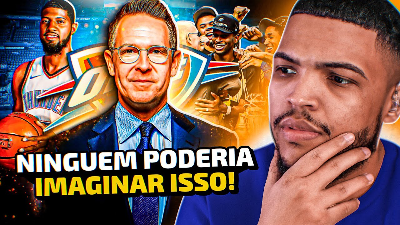 COMO O OKC MONTOU SEU TIME CAMPEÃO DA NBA! | REACT DO JOTA