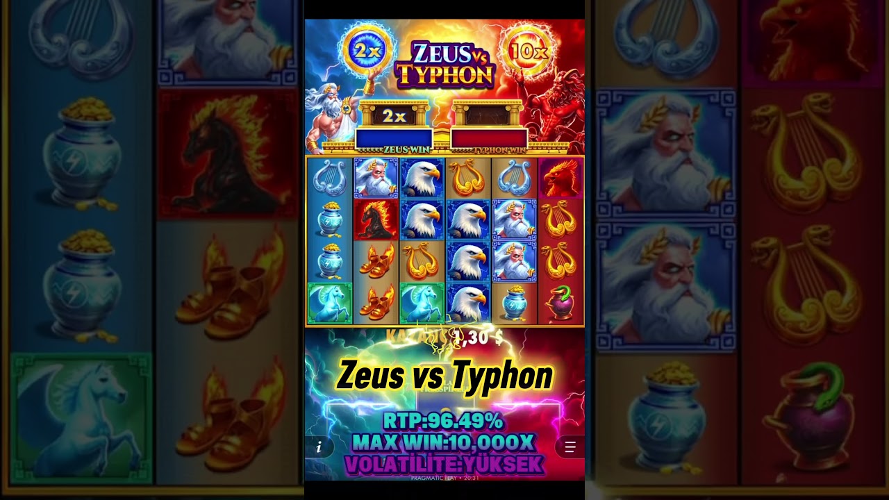 Zeus vs Typhon - Pragmatic Play | BAY Gaming #zeusvstyphon #gambleaware