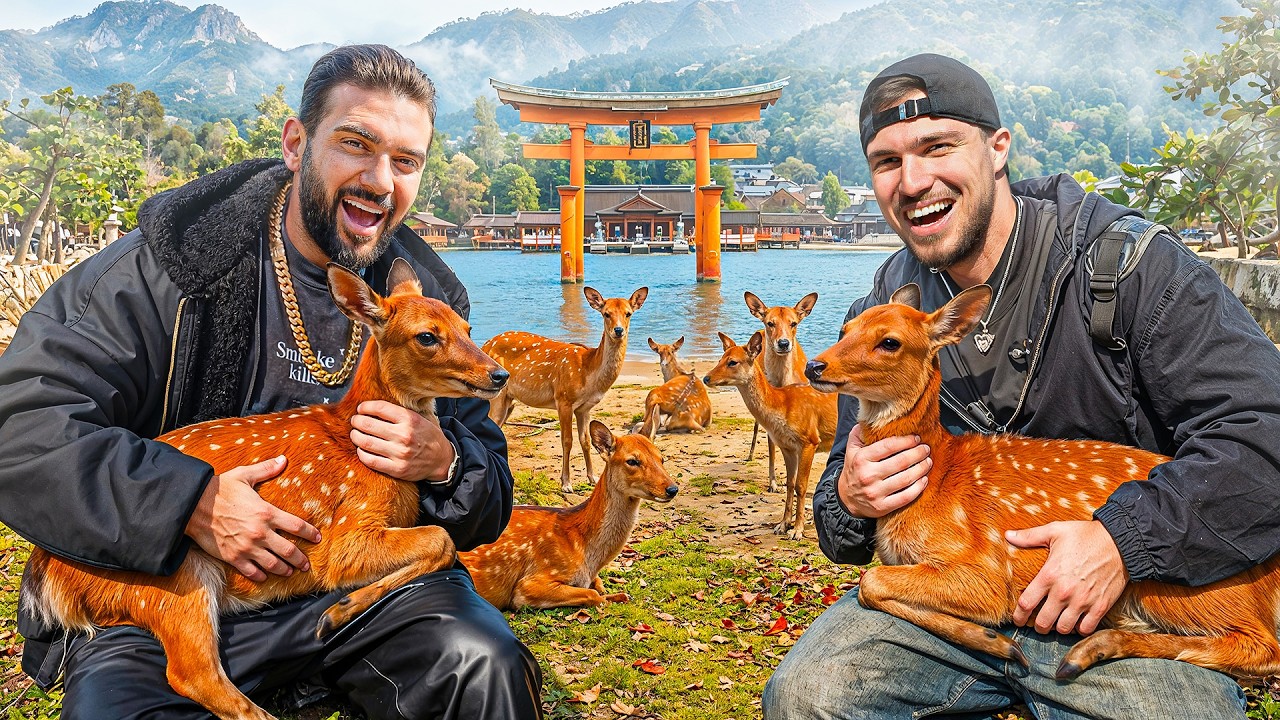 Am Fost cu SNIK pe o Insula cu Caprioare.. Japonia Ne Surprinde Din Nou