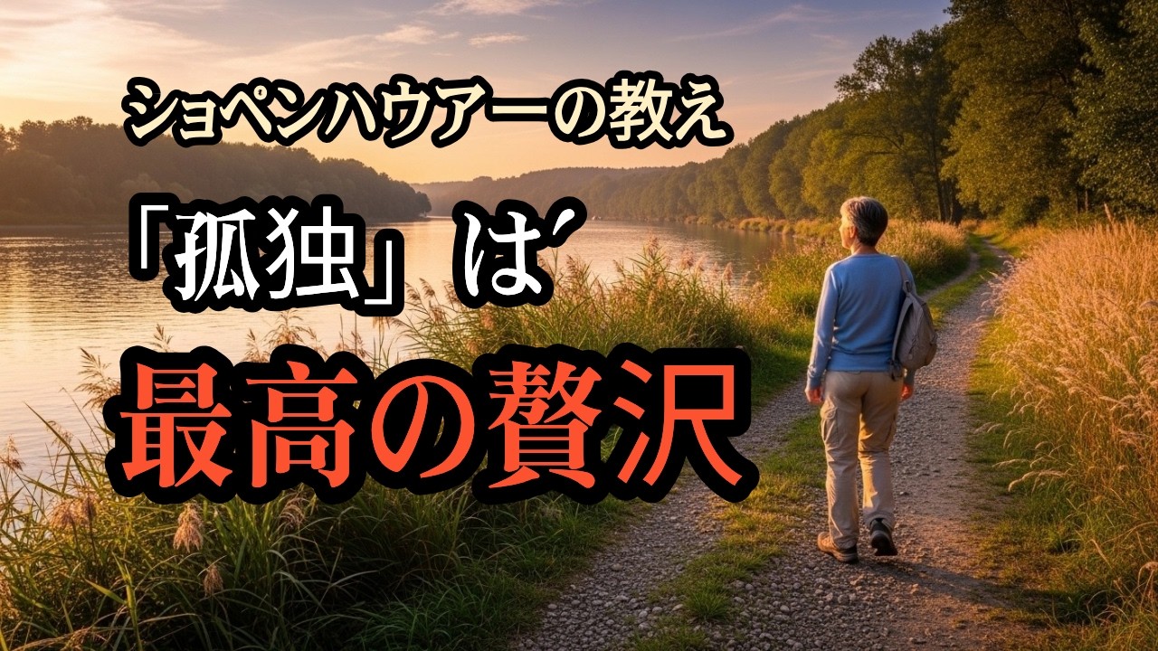 独りで立つ勇気、それが自由だ
