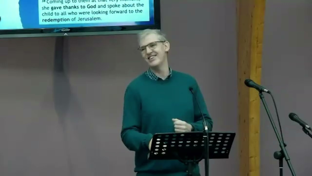 Anna tells those looking for redemption - Luke 2:36-38