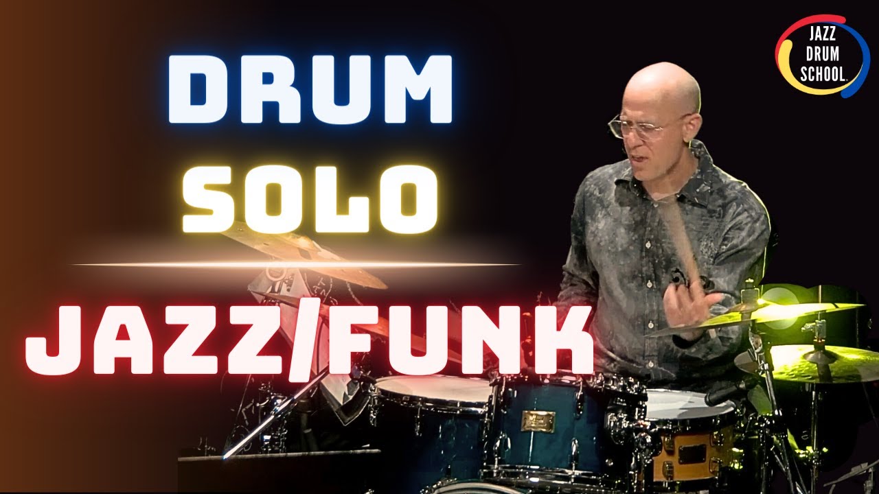 Drum Solo Jazz Funk - Live Performance