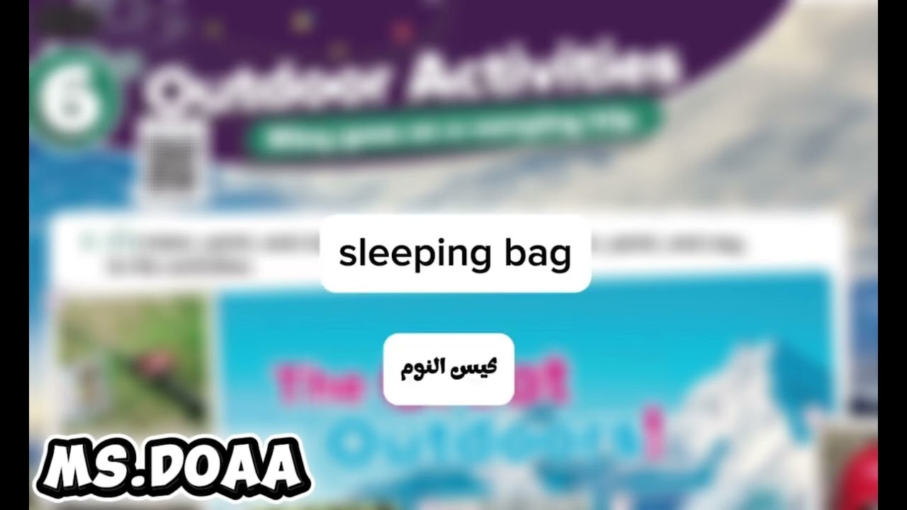 TopGoal2| Unit6: Outdoor Activities| Vocabulary| pg: 70