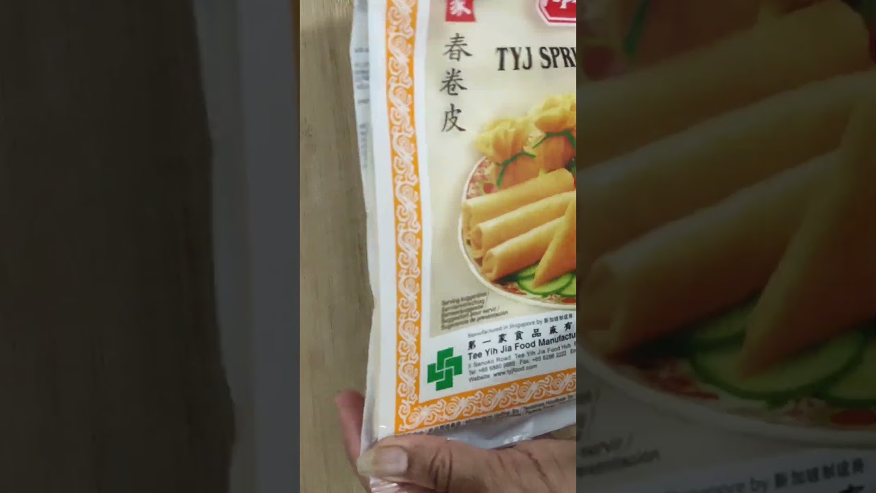 Let's Open TYJ Spring Rolls Pasty/ wrappers #shortsfeed #subscribe #unboxing #trending #viral #asmr