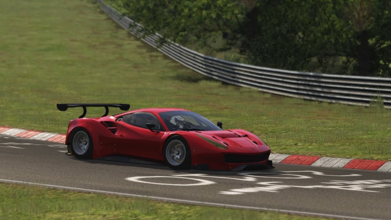 Nordschleife in Ferrari 488 GT3