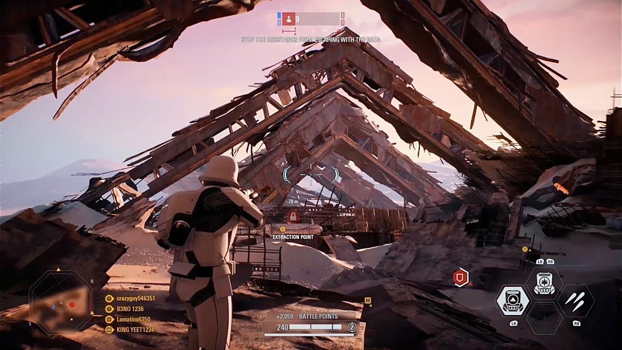 Star Wars Battlefront 2: Extraction Gameplay (No Commentary)
