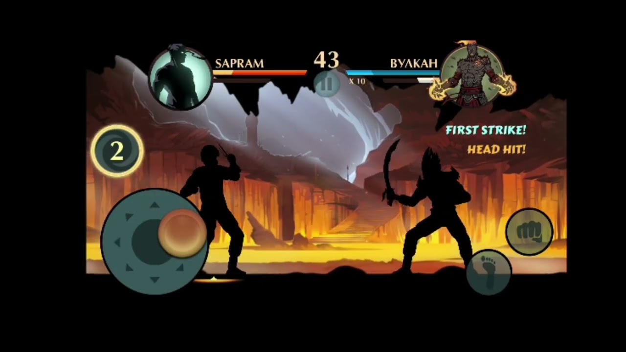 Открыл и прошёл подземелье [Shadow fight 2]