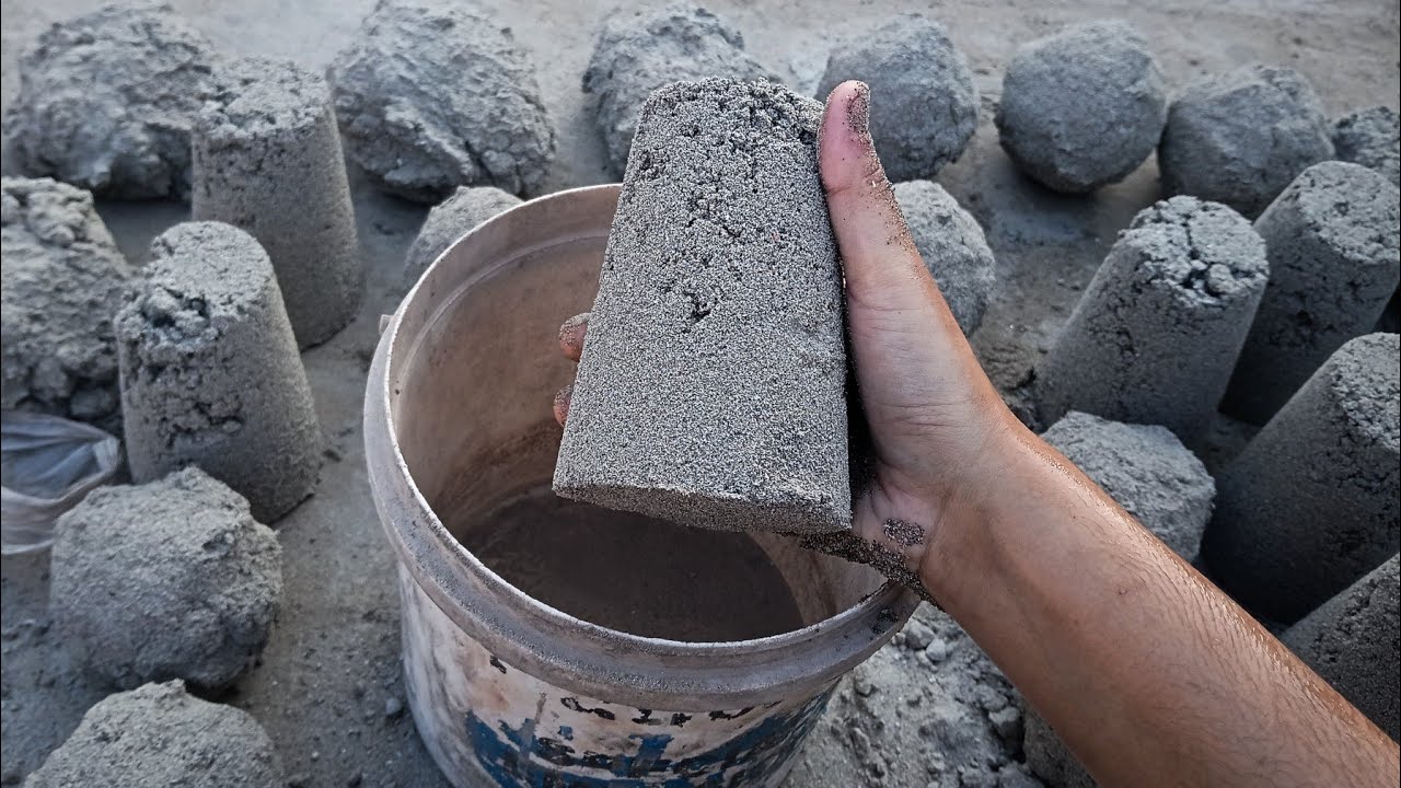 New video of semi Stony soft dusty sandy shapes and chunks dry crumbling ❤️