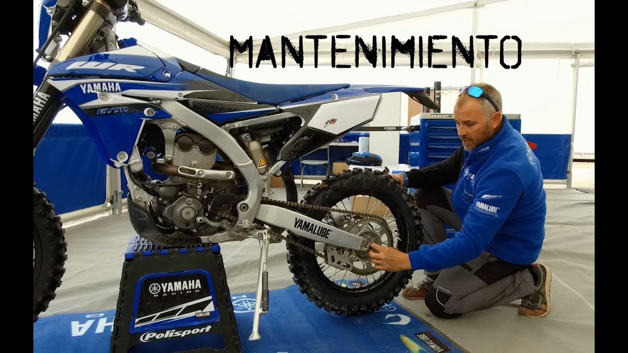 Mantenimiento moto de enduro: Yamaha WR Academy