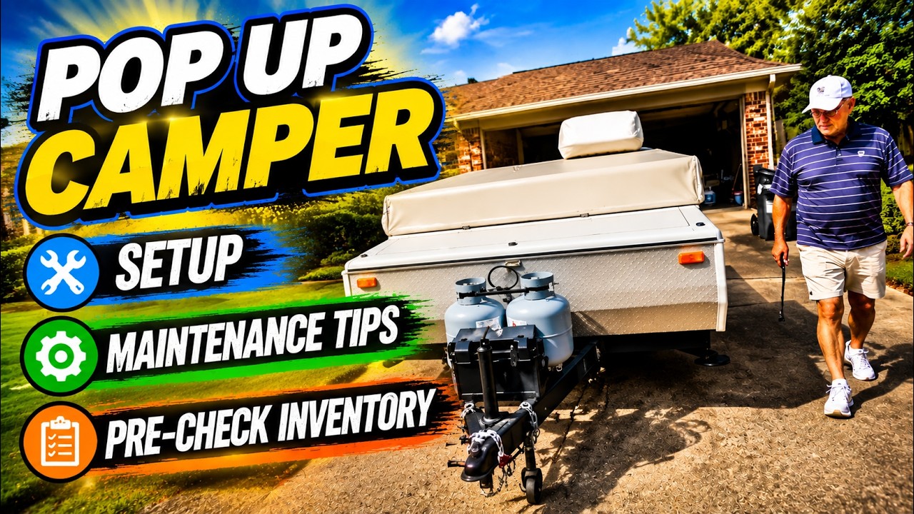 Pop Up Camper Setup & Maintenance