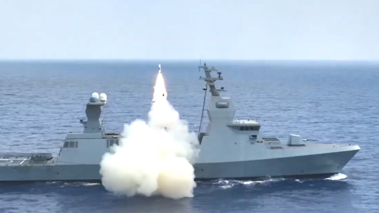 Израильские корветы класса Saar 6 атаковали Сектор Газа