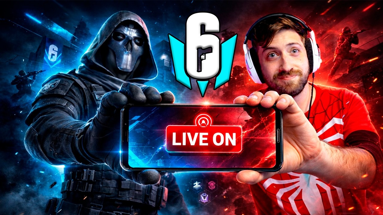 🔴 AO VIVO! RAINBOW SIX MOBILE RANKEDZADA!