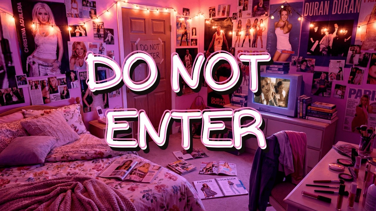 Early 2000s Teen Bedroom ✧ Synthwave Background Music