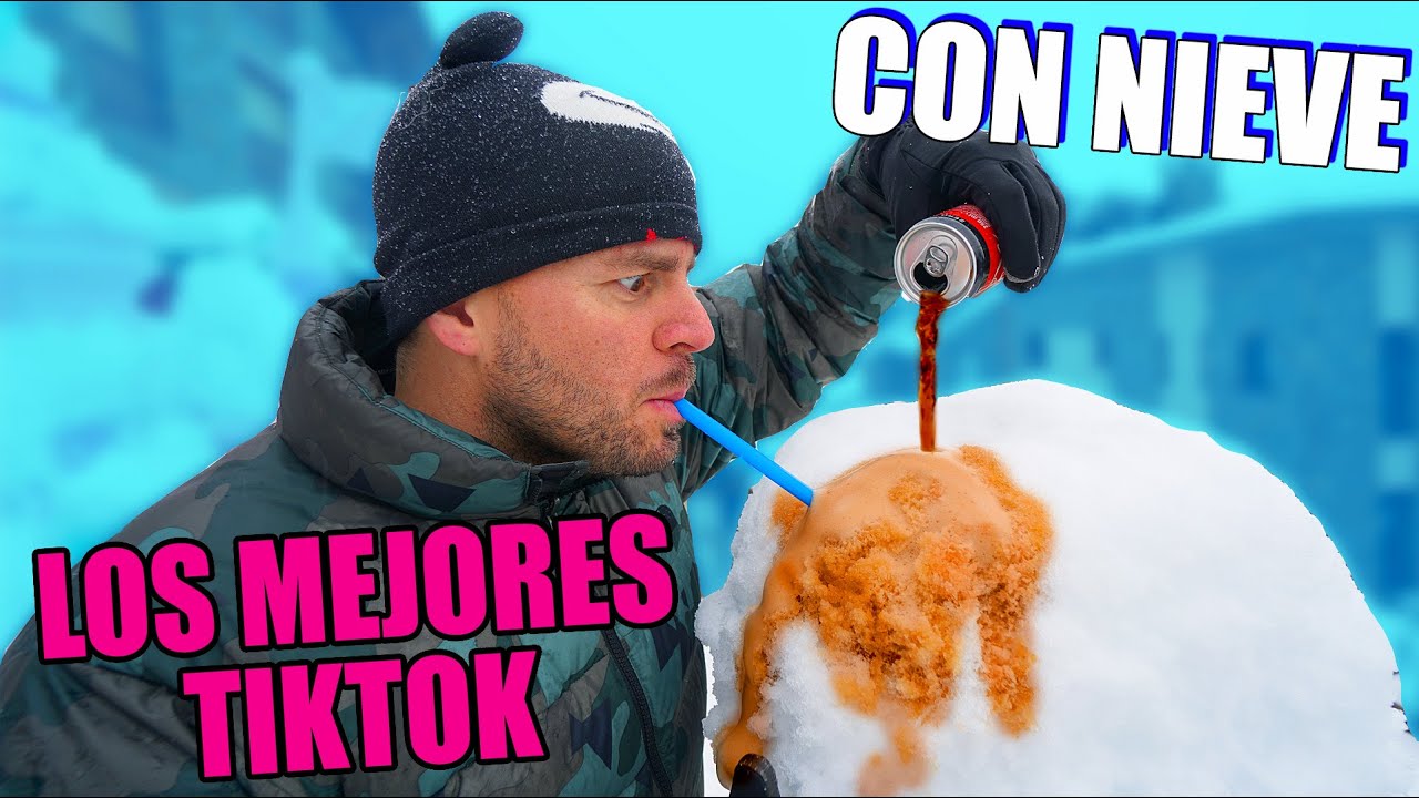 LOS MEJORES TIK TOK CON NIEVE Itarte Vlogs