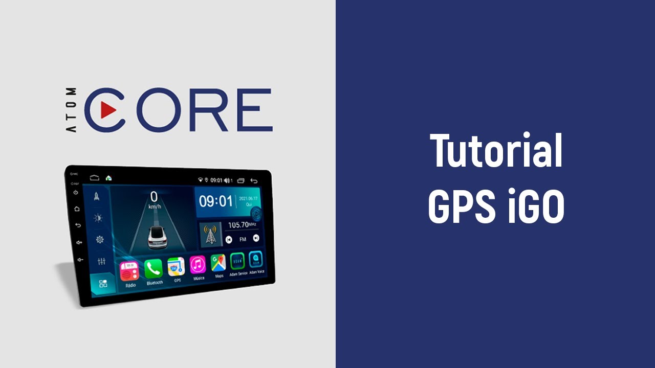 AIKON - ATOM CORE - Como instalar/reinstalar e configurar o GPS iGO