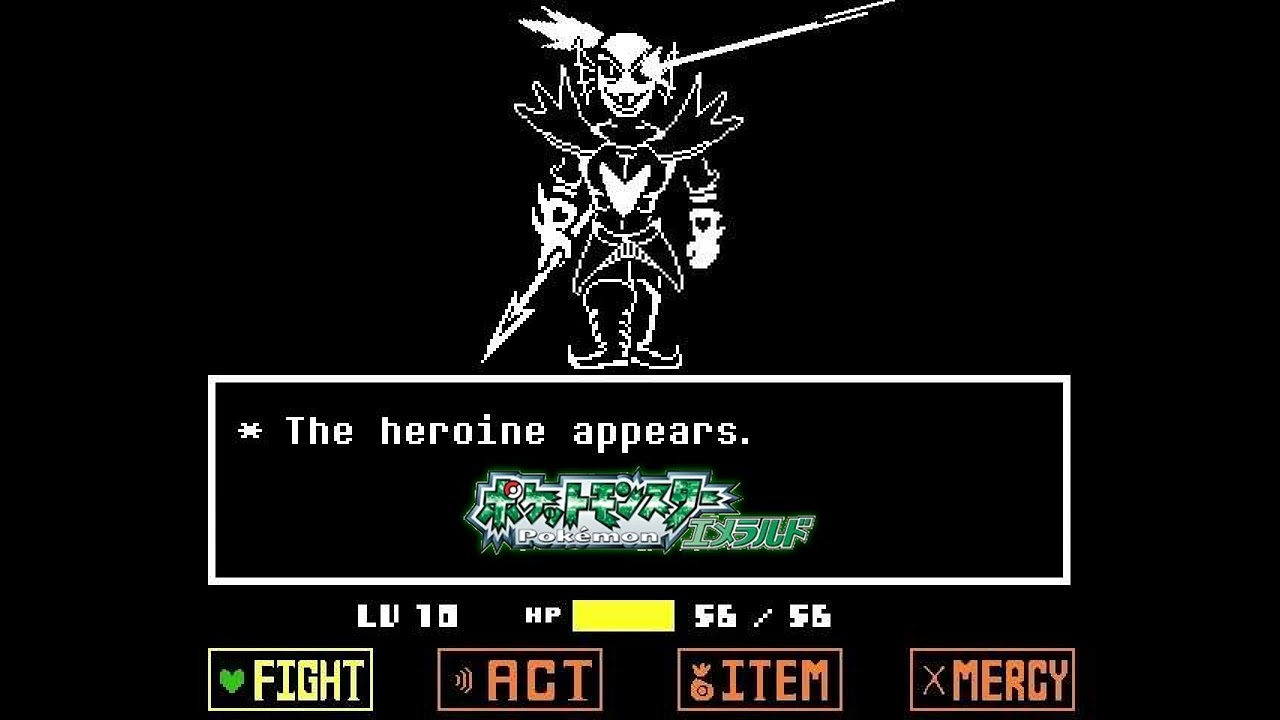 Undertale --- Battle Against a True Hero [Pokemon Emerald Soundfont]