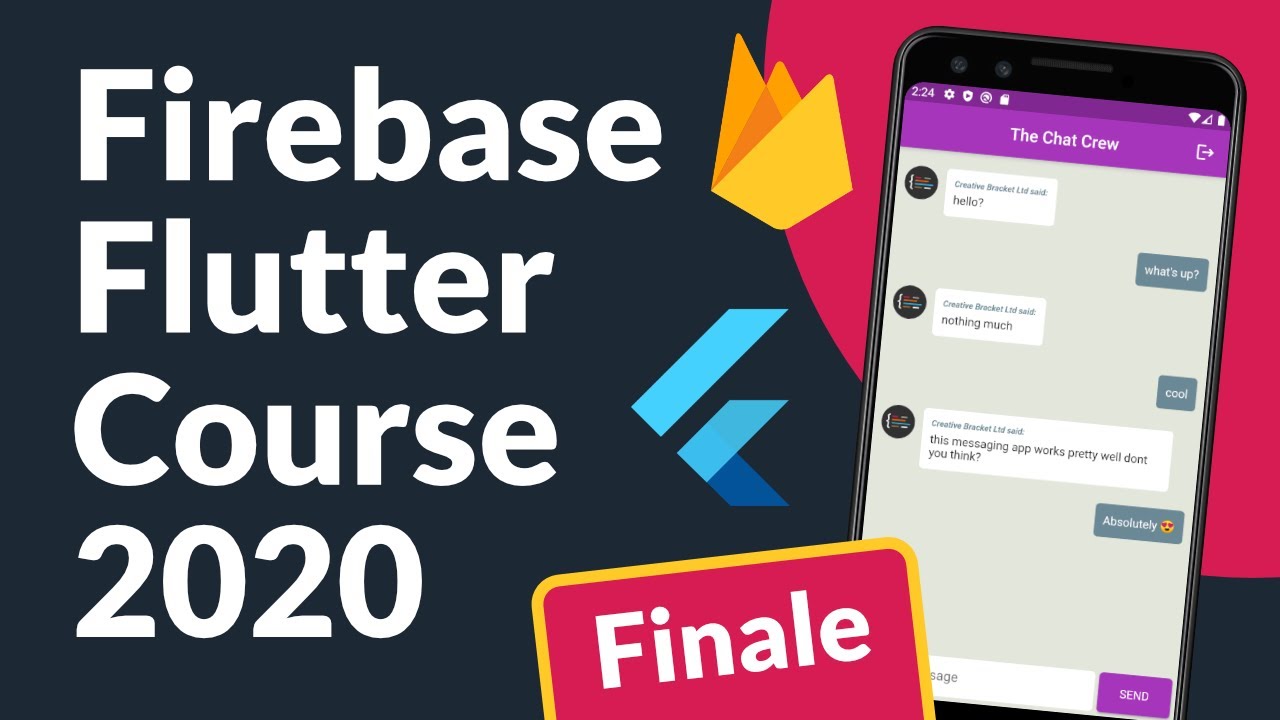 Firebase Authentication and Flutter Full Course 2020 | Messaging App Finale (with Cloud Firestore)
