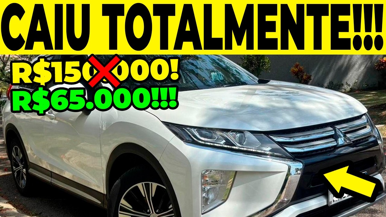 🔥 4 MITSUBISHI USADAS QUE SÃO MÁQUINAS DE GUERRA DISFARÇADAS E ESTÃO A PREÇO DE PINGA!!!🔥🚨