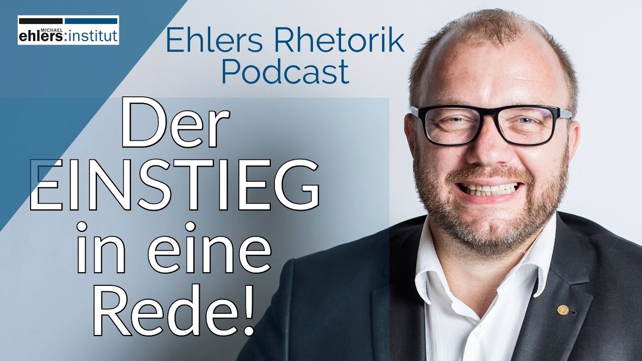Sicheres Auftreten  -  Teil V -  Der Einstieg