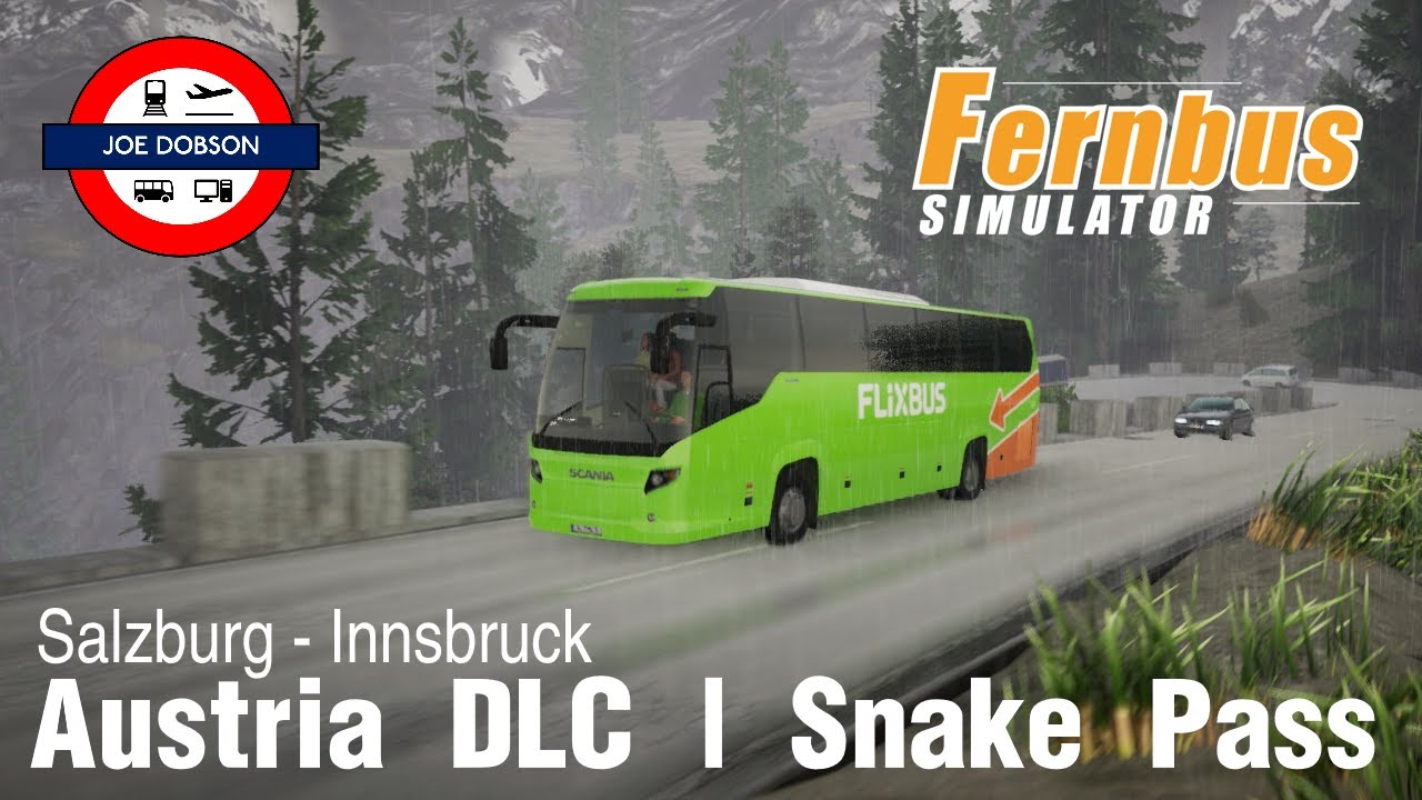 Fernbus Coach Simulator | Austria DLC | Scania Touring | Snake Pass