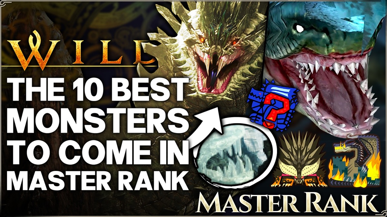 Monster Hunter Wilds - 10 New Monsters Coming in Master Rank - Most Likely & More! (Theory/Fun)