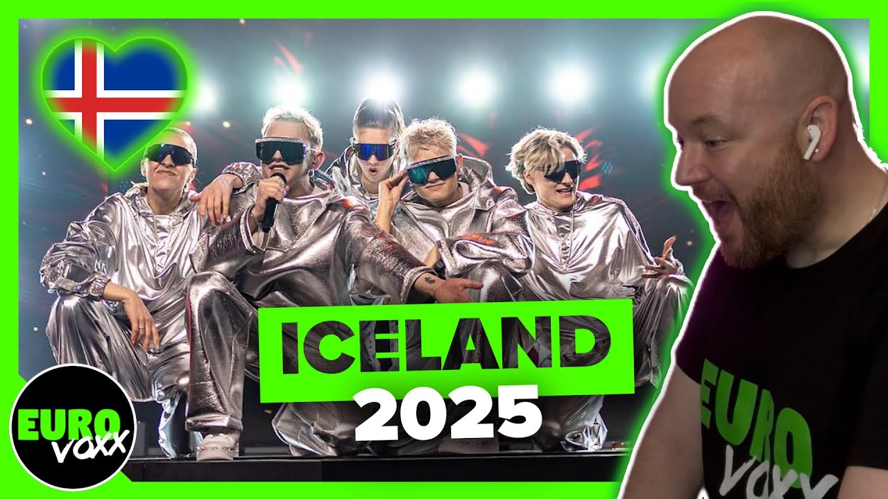 🇮🇸 ICELAND EUROVISION 2025 REACTION! // VÆB - RÓA