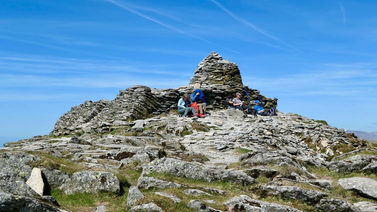 The Old Man of Coniston,  Swirl How, and Wetherlam