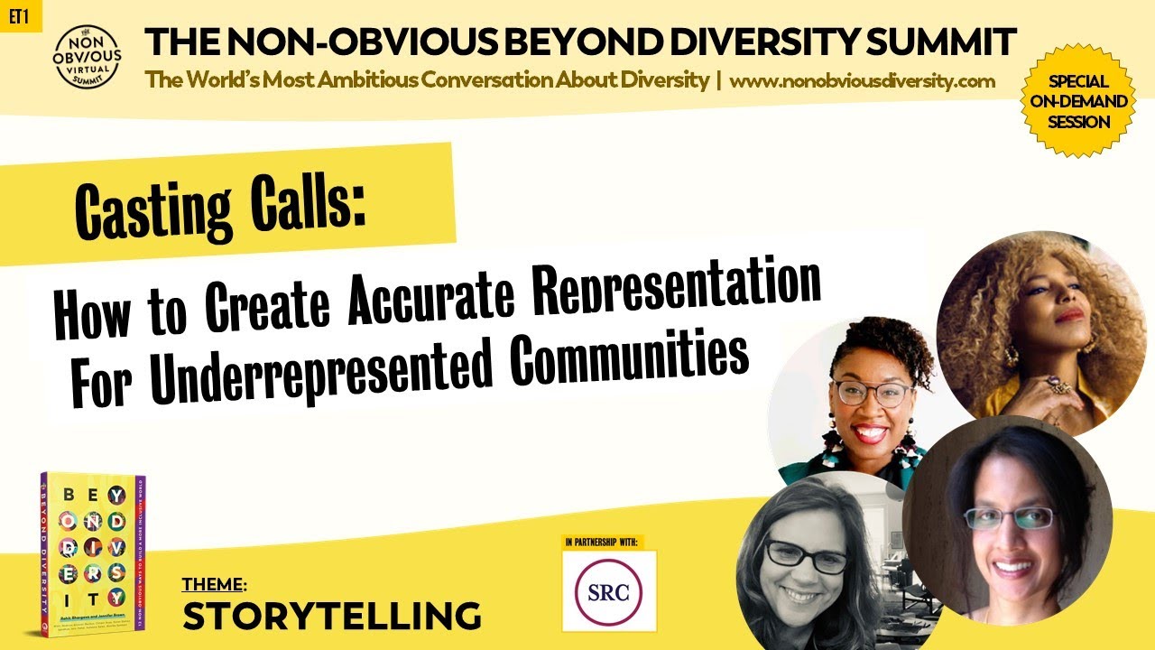 Casting Calls: How to Create Accurate Representation for Underrepresented Communities