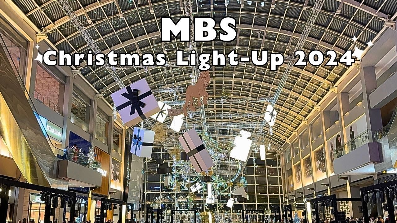 Marina Bay Sands The Christmas Light-Up 2024, Featuring Chanel Winter Tale, Singapore Christmas