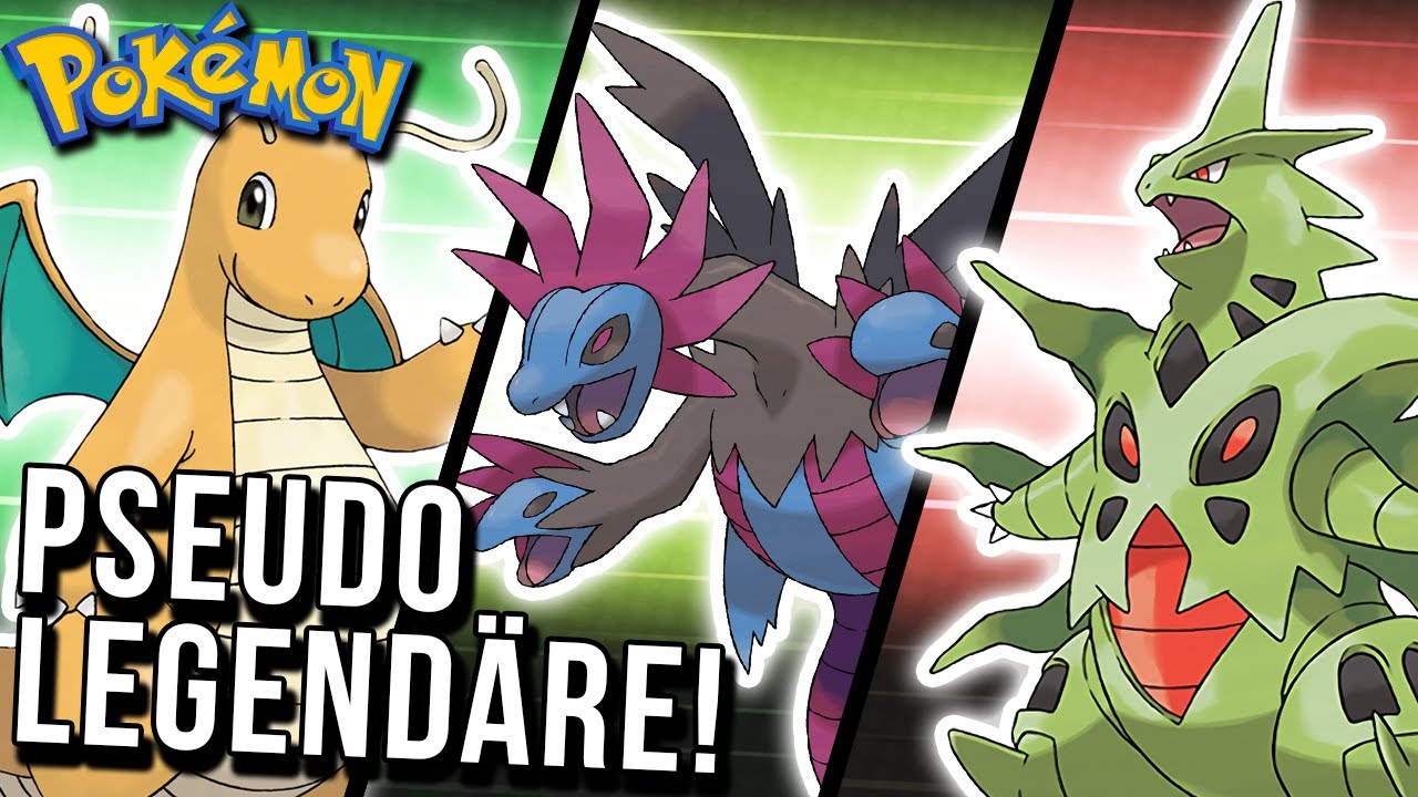Von den SCHWÄCHSTEN bis zu den STÄRKSTEN PSEUDO LEGENDÄREN Pokemon!