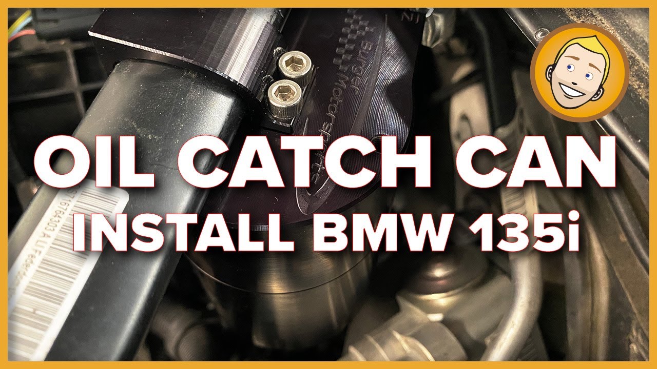 How to INSTALL AN OIL CATCH CAN | BURGER MOTORSPORTS on a BMW 135i E82 N54