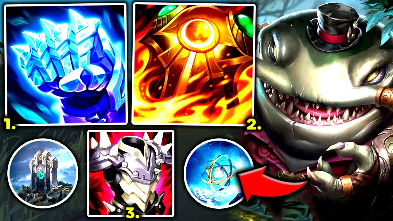TAHM KENCH TOP CAN NOW 1V9 HARDER THAN EVER (VERY STRONG) - S13 Tahm Kench TOP Gameplay Guide