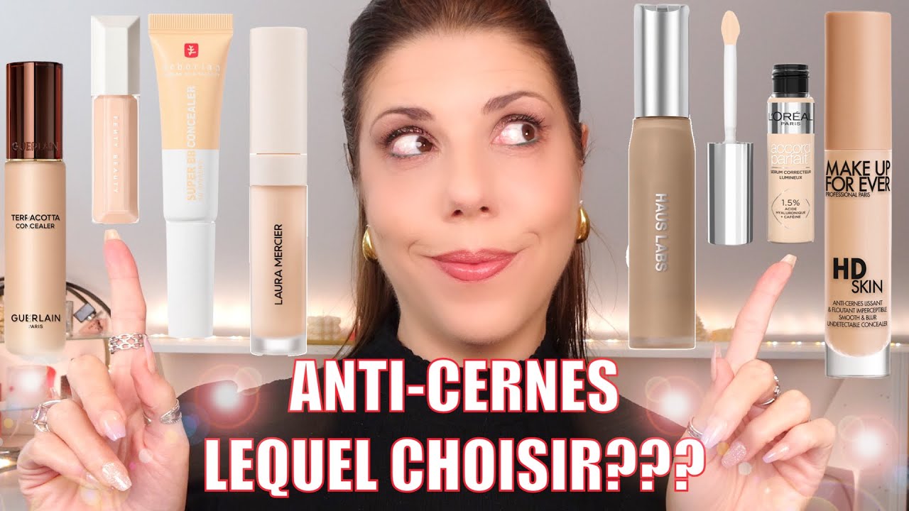 CLASSEMENT! JE NOTE MES ANTI-CERNES FAVORIS, lequel choisir? 🥰