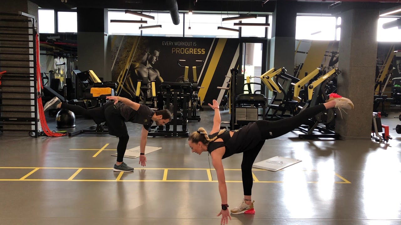 700 Fit Club Home Workouts: #lowerbody cu Bogdana Hasasiu si Elvin Marinescu