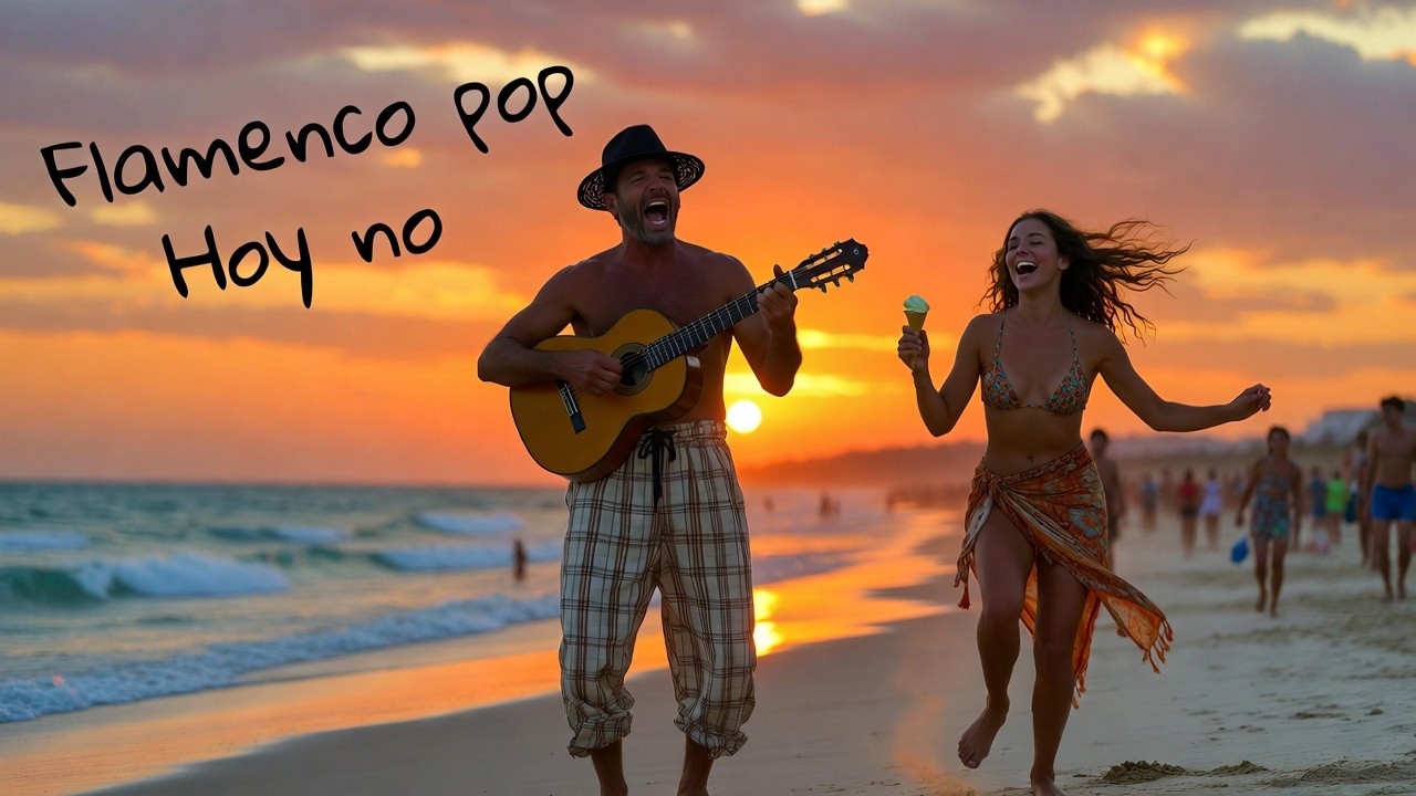 Hoy No - Flamenco Pop olvidar el trabajo y abrazar la libertad  (Letra Toona + AI SUNO)