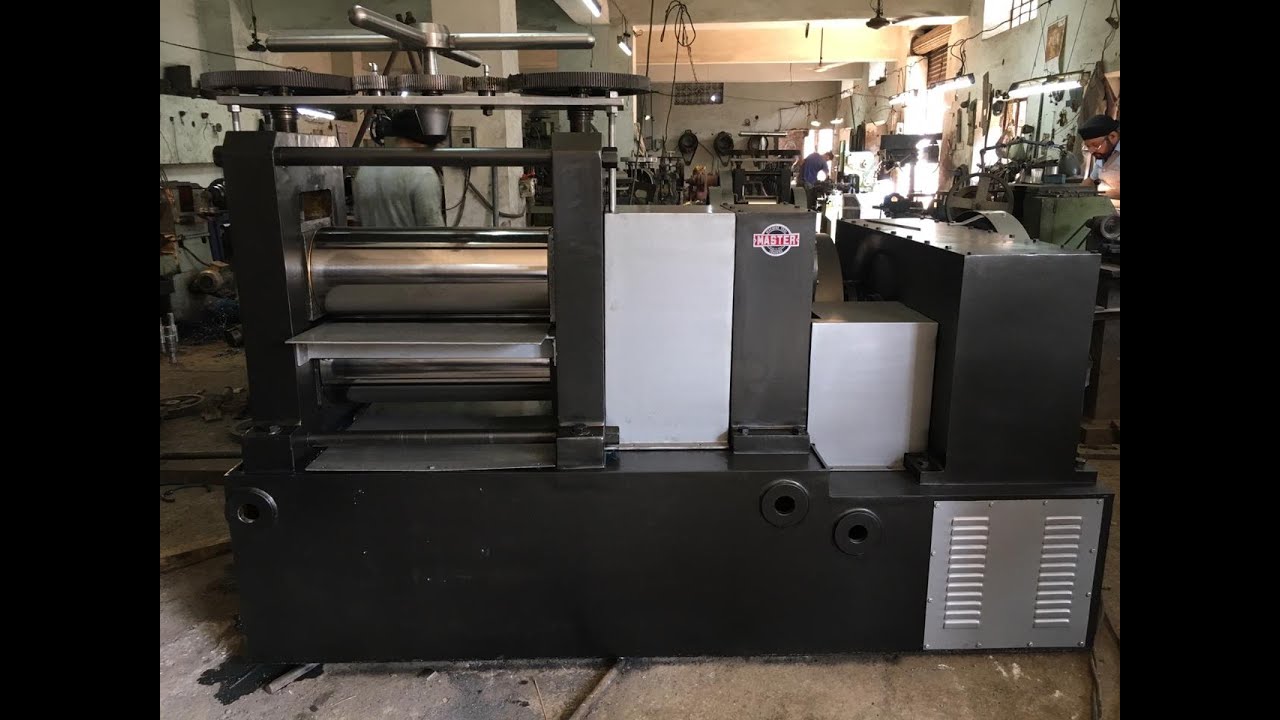 MASTER Heavy Duty Gold and Silver Sheet Rolling Mill Machine